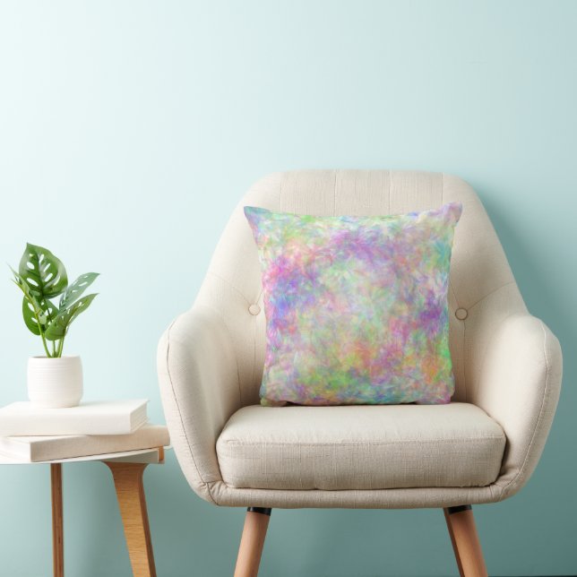 Cojín Decorativo Bonito Pastel Floral Cushion (Silla)