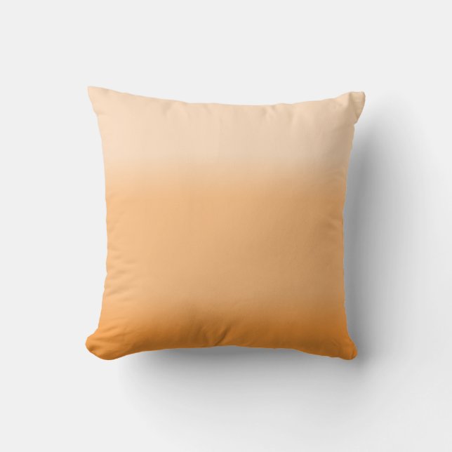 Cojín Decorativo Bonito Peach Ombre (Anverso)