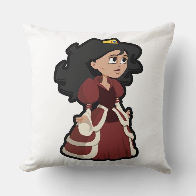 COJÍN DECORATIVO BONITO PRINCESA (Anverso)