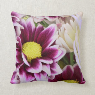 Cojín Decorativo Bonito Rosa Dahlia Bouquet