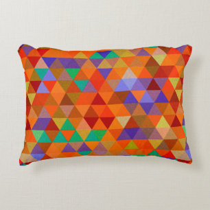 Cojín Decorativo Bonito Triangle grunge patrón I + tus ideas