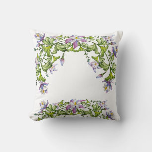 Cojín Decorativo Bonito y delicado arreglo floral en columna