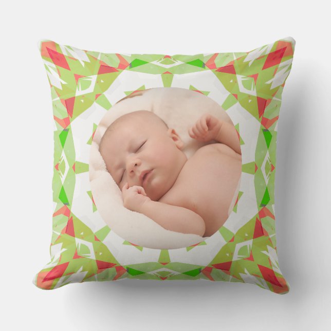 Cojín Decorativo Bonitos blandos Pasteles Personalizados Navidades  (Anverso)