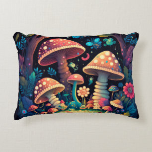 Cojín Decorativo Bonitos hongos mágicos