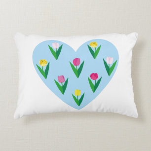 Cojín Decorativo Bonitos tulipanes.