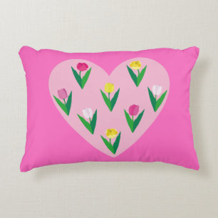 Cojín Decorativo Bonitos tulipanes.