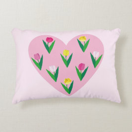 Cojín Decorativo Bonitos tulipanes.