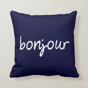 Cojín Decorativo ¡Bonjour!