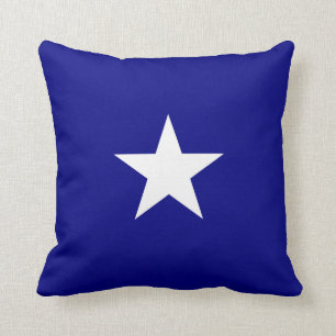 Cojín Decorativo Bonnie Blue Flag Estrella Blanca