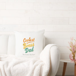 Cojín Decorativo Bono más frío papá Pillow - Personalizado más sent