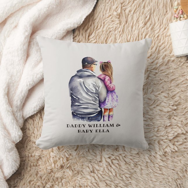 Cojín Decorativo Bono padre y hija (9) (Manta)