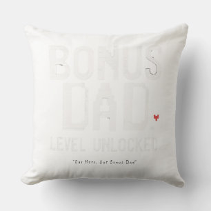 Cojín Decorativo Bonus Dad Hearst Pillow Regalo del hijo de hija
