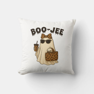 Cojín Decorativo BOO-JEE Leopard Print Ghost Throw Pillow 