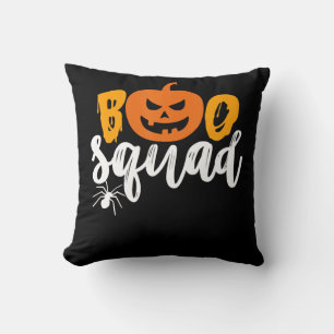 Cojín Decorativo Boo Squad - Funny Calabaza Spider Halloween