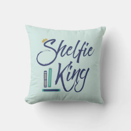 Cojín Decorativo Booklover Shelfie King