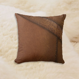 Cojín Decorativo Bootstrap Work Faux Leather
