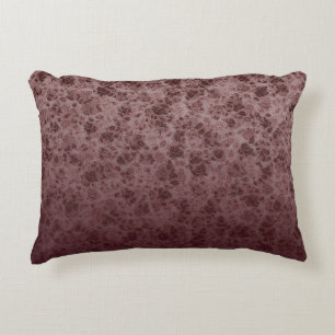 Cojín Decorativo Bordeaux flowers degraded pillow