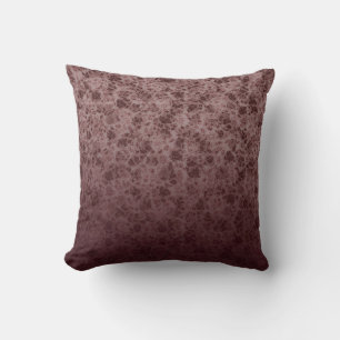 Cojín Decorativo Bordeaux flowers degraded pillow