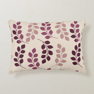 Cojín Decorativo Bordeaux Modern Botanical Japandi