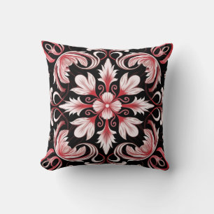 Cojín Decorativo Borgoña elegante contemporánea moderna
