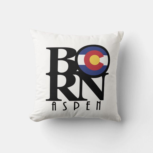 Cojín Decorativo BORN Aspen Colorado (Anverso)