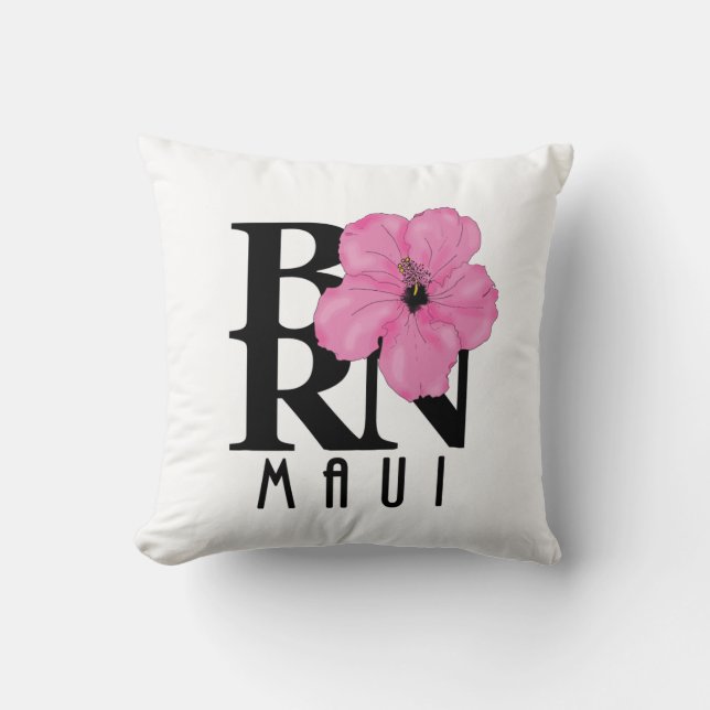 Cojín Decorativo BORN Maui Pink (Anverso)