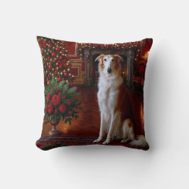 Cojín Decorativo Borzoi Holiday
