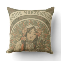 Bosnia y Herzegovina por Alphonse Mucha (1900)