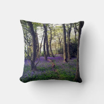 Bosque Bluebells Floral elegante Belleza