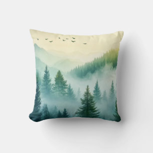 Cojín Decorativo Bosque Brumoso