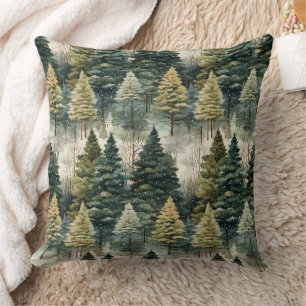 Cojín Decorativo Bosque de pinos