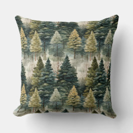 Cojín Decorativo Bosque de pinos