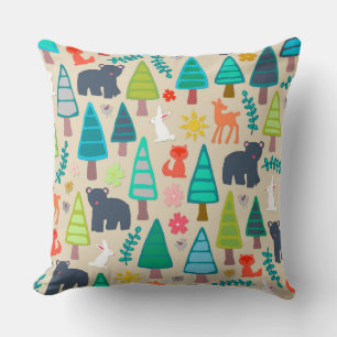 Cojín Decorativo bosque de verano