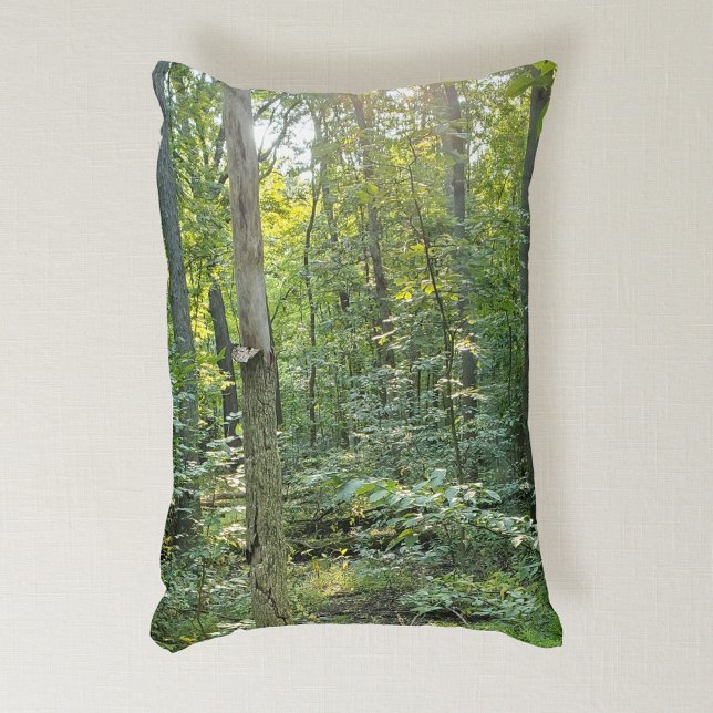 Cojín Decorativo Bosque de verano de Oakwoods Metropark (Subido por el creador)