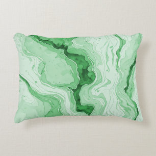Cojín Decorativo Bosque Druzy Verde Agata Look