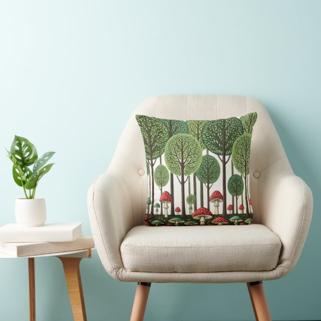 Cojín Decorativo Bosque Encantado (Silla)