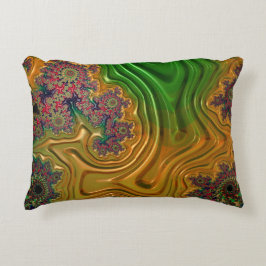 Cojín Decorativo Bosque fractal