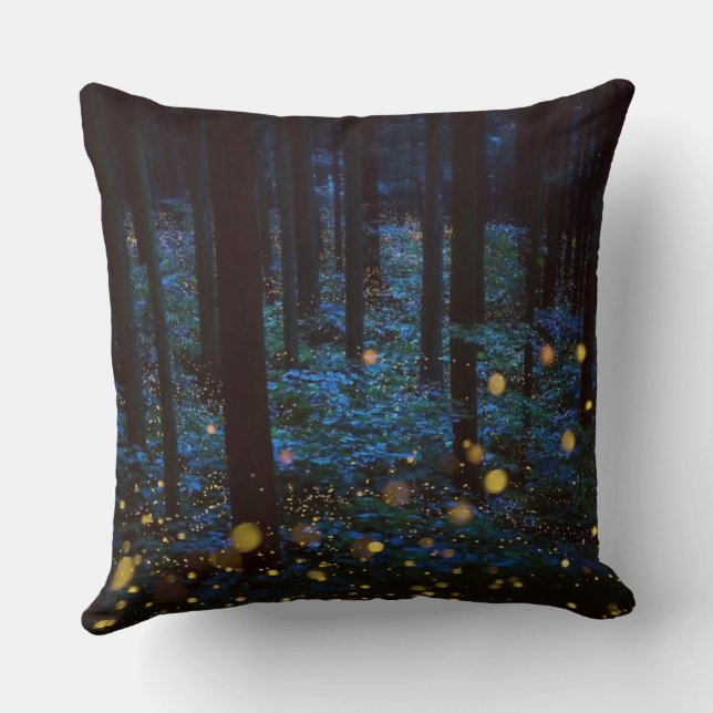 Cojín Decorativo Bosque mágico (Reverso )