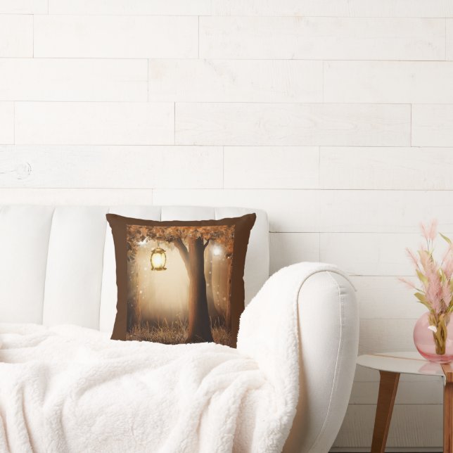 Cojín Decorativo Bosque mágico con luces de hadas (Sofá)