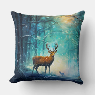 Cojín Decorativo Bosque Mágico Nevado Arte-82109