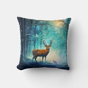 Cojín Decorativo Bosque Mágico Nevado Arte-82109