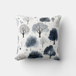 Cojín Decorativo Bosque Nevado