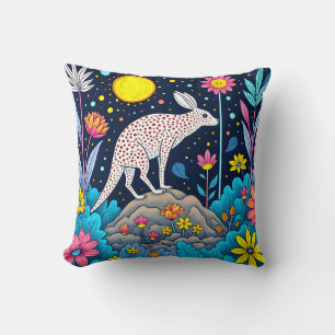 Cojín Decorativo Bosque nocturno de ensueño