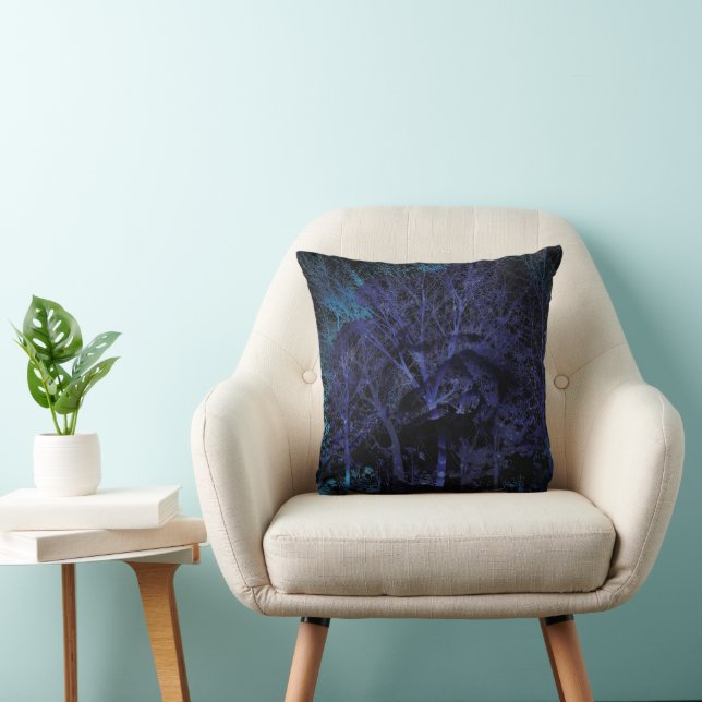 Cojín Decorativo Bosque oscuro (Silla)