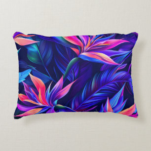 Cojín Decorativo Bosque tropical nocturno