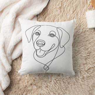 Cojín Decorativo Bosquejo de Perro