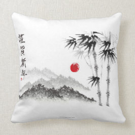 Cojín Decorativo Bosquejo del paisaje