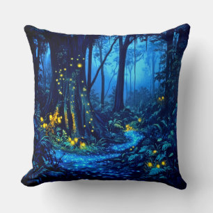 Cojín Decorativo Bosques Bio Luminescentes