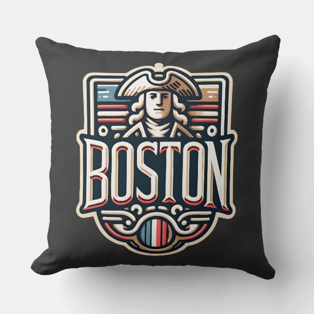 Cojín Decorativo Boston Massachusetts Paul Revere (Anverso)