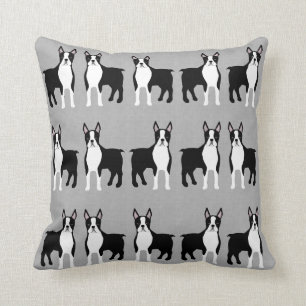 Cojín decorativo Boston Terrier